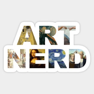 ART NERD Sticker